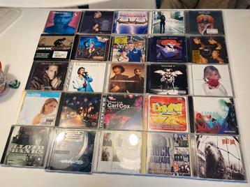 Grote collectie cd's  Pop, Rock, Rap, HipHop  nog veel meer beschikbaar voor biedingen