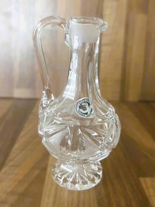 VINTAGE| Kleine karaf | Kristall Krisla | Italië 1970’s, Antiek en Kunst, Antiek | Glas en Kristal, Ophalen of Verzenden
