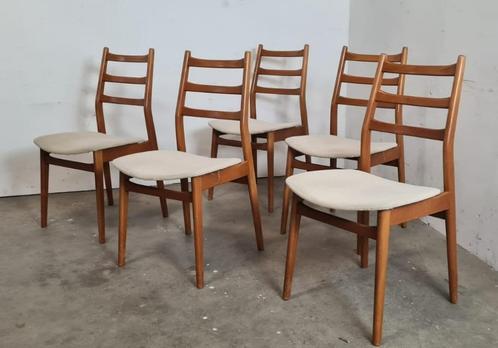 Mid-century eetkamerstoelen, Huis en Inrichting, Stoelen, Ophalen