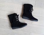 Zwarte suede booty mt 40 van Rohde, Verzenden, Zwart, Lage of Enkellaarzen, Rohde