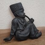Gietijzeren boer in klederdracht, Antiek en Kunst, Ophalen of Verzenden