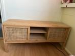 Tv meubel Leen Bakker - Hout & Rotan, Huis en Inrichting, Ophalen, Gebruikt, 100 tot 150 cm, Minder dan 100 cm