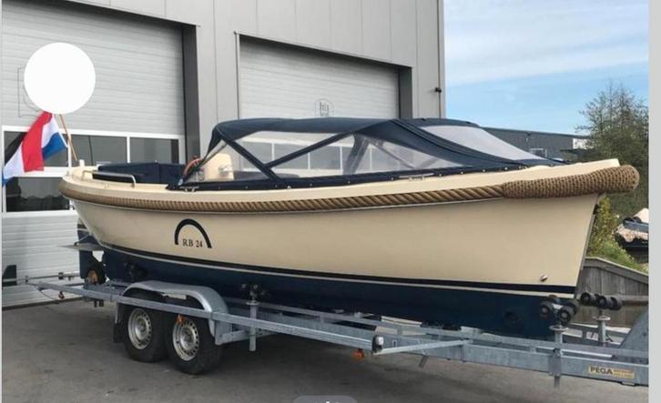 Prachtige Antaris RB24, Watersport en Boten, Sloepen, Zo goed als nieuw, 10 tot 30 pk, 3 tot 6 meter, Binnenboordmotor, Diesel