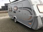 Hymer Eriba Feeling, enkele bedden, voortent., Caravans en Kamperen, Caravans, 2 aparte bedden, Bedrijf, Rondzit, Hymer