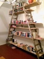 Super stoere stellingkast van oude houten materialen, Ophalen of Verzenden, Gebruikt