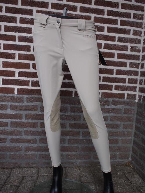Kingsland Kendra met leren kniestukken maat 38 , beige, Dieren en Toebehoren, Paardrijkleding, Nieuw, Dames, Onderkleding, Dressuur