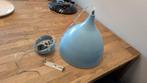 Hanglamp mat blauw, Ophalen of Verzenden, Zo goed als nieuw, Metaal, Minder dan 50 cm