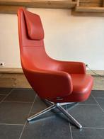 Vitra Repos , Premium leder, red stone, zithoogte 45 cm, Vitra, Minder dan 75 cm, Design, Nieuw