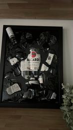 Bacardi fles verwerkt in epoxy, Antiek en Kunst, Kunst | Schilderijen | Modern, Verzenden