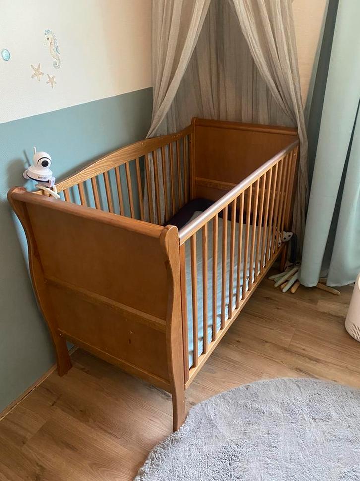 Vintage ledikant, Kinderen en Baby's, Kinderkamer | Complete kinderkamers, Gebruikt, Jongetje of Meisje, Ophalen of Verzenden