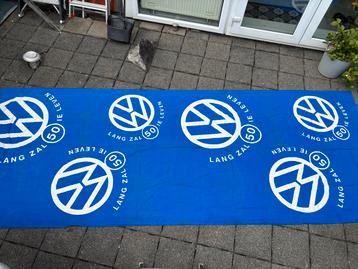 Grote VW Vlag / Banner - 50 Jaar Volkswagen 1986 beschikbaar voor biedingen