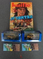 KUIFJE strip verzamelband 1983 + 2x schaalmodel Kuifjemobiel, Complete serie of reeks, Ophalen of Verzenden, Zo goed als nieuw