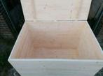 STEIGERHOUTEN OPBERGKISTEN., Ophalen, Zo goed als nieuw, Minder dan 50 cm