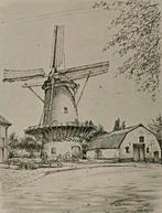 Veenendaal ... " Nieuwe Molen " ......., Antiek en Kunst, Ophalen of Verzenden