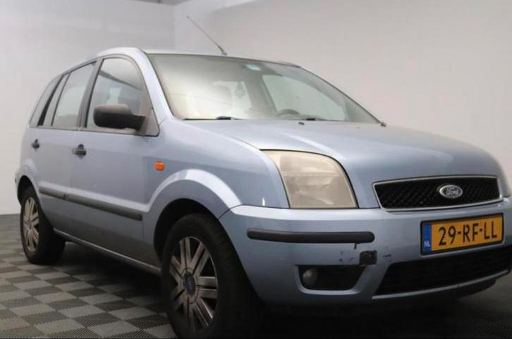 Ford Fusion 1.4 16V 2005 lichtblauw verlopen APK, Auto's, Ford, Particulier, Fusion, Elektrische ramen, Benzine, Euro 3, C, Hatchback