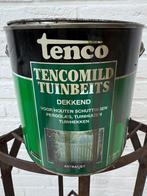 Tuinbeits antraciet, 2500 ml. 2 Blikken verf 750 ml, Minder dan 5 liter, Ophalen of Verzenden, Zo goed als nieuw, Verf