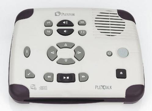Plextor Plextalk CD Daisyspeler PTN1 Pro Dyslexie Hulpmiddel, Diversen, Verpleegmiddelen, Zo goed als nieuw, Ophalen
