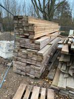 Steigerplanken en Baddingen - ca. 5 meter, Doe-het-zelf en Verbouw, Hout en Planken, Gebruikt, 25 tot 50 mm, Plank, Steigerhout