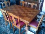 Eetkamer, Ophalen, Zo goed als nieuw, 4 tot 6 stoelen