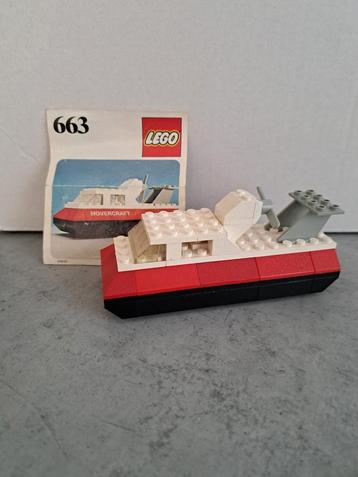 Lego 663 Hovercraft - Vintage Set uit 1972 beschikbaar voor biedingen