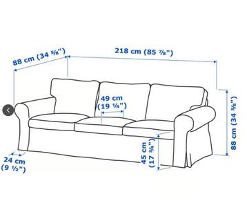 Ikea Ektorp bank te koop - afbeelding 5