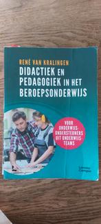 Didactiek en pedagogiek in het beroepsonderwijs, Boeken, Gelezen, Ophalen of Verzenden, René van Kralingen