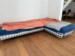 Hästens bedden 2x 105x210 met massagefunctie, Ophalen, Gebruikt, Eenpersoons, Blauw