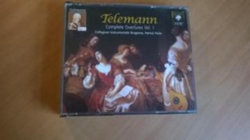 3 Cd Set Telemann Complete Overtures Vol. 1 beschikbaar voor biedingen