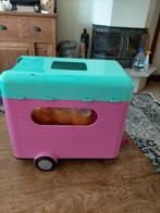 Barbie Vintage trailer met paard, Ophalen of Verzenden, Gebruikt, Accessoires