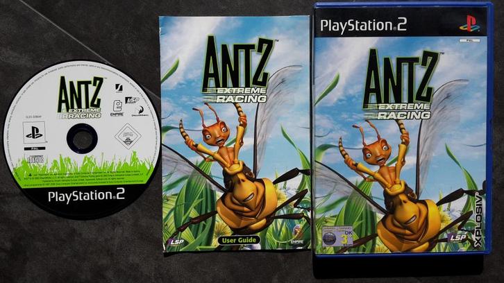 PS2 - Antz Extreme Racing - PlayStation 2, Spelcomputers en Games, Games | Sony PlayStation 2, Zo goed als nieuw, Racen en Vliegen