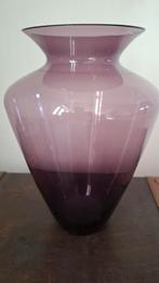 Mooie stijlvolle vaas  kleur paars mogelijk Leerdam, Ophalen of Verzenden