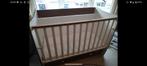 Baby bed wit en bruin, Ophalen, Zo goed als nieuw, Minder dan 140 cm
