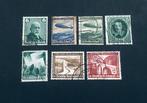 Serie postzegels Duitse rijk uitgave 1936, Verzenden, Duitse Keizerrijk, Gestempeld