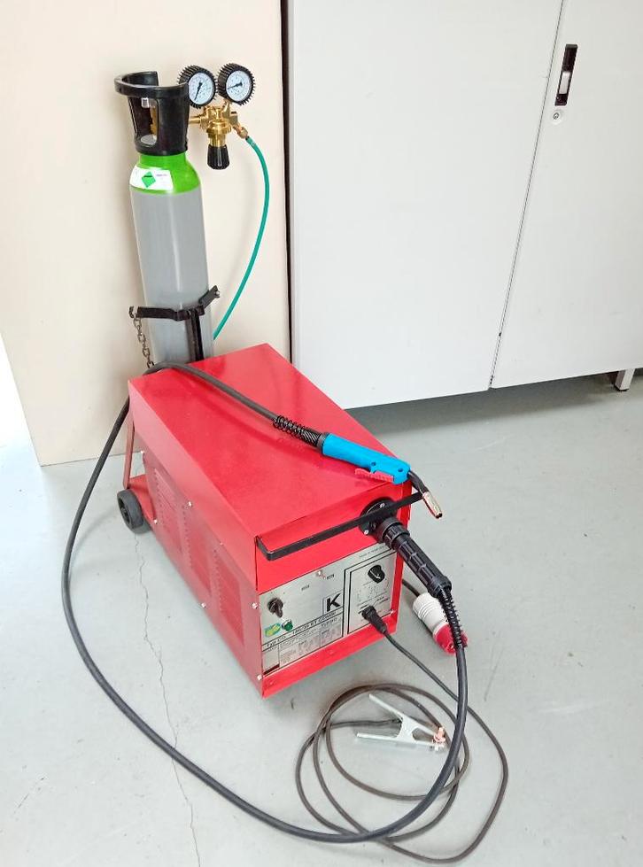 D + L Mig Mag Co2 Lastoestel Lasapparaat, Doe-het-zelf en Verbouw, Gereedschap | Lasapparaten, Gebruikt, Co2, 150 tot 250 ampère