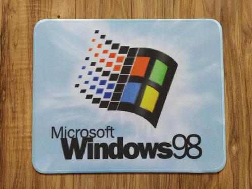 Windows 98 Retro Muismat 3Dfx DirectX Voodoo Intel Pentium, Computers en Software, Muismatten, Zo goed als nieuw, Verzenden