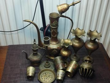 Oud Indiaas messing beschikbaar voor biedingen