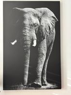 Schilderij Olifant canvas 115x75 cm, Huis en Inrichting, Woonaccessoires | Schilderijen, Tekeningen en Foto's, Ophalen of Verzenden