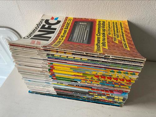 Enorme stapel Commodore Info magazines, Computers en Software, Vintage Computers, Ophalen of Verzenden