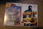 2 WII spellen Super Smash Bros Brawl/Driver, Spelcomputers en Games, Gebruikt, Vechten, Ophalen of Verzenden, 3 spelers of meer
