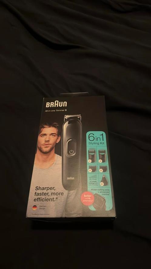 Braun All-in-one nieuw, Witgoed en Apparatuur, Persoonlijke-verzorgingsapparatuur, Zo goed als nieuw, Scheren en Epileren, Ophalen of Verzenden
