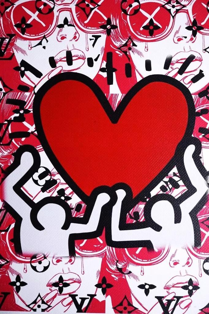 DEATH NYC (1979) - Love, Antiek en Kunst, Kunst | Litho's en Zeefdrukken, Ophalen of Verzenden