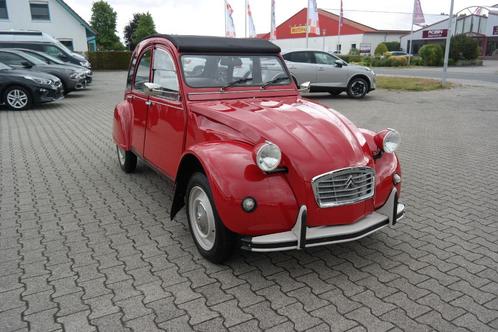 CITROEN 2CV 6CLUB in TOPSTAAT, Auto's, Citroën, Particulier, 2CV, Benzine, Euro 1, Sedan, Rood, Bruin, Voorwielaandrijving, Ophalen