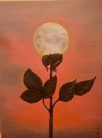 Maanlicht Schaduw - Olieverfschilderij 60x80, Ophalen