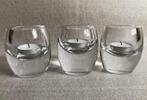 Waxinelichtje Houder Glas 8 cm, Ophalen of Verzenden