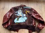 Ww2 Repro a2 jacket handgeschilderd thumper, Ophalen of Verzenden, Overige soorten, Amerika, Kleding of Schoenen