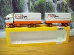 Lion Toys - Daf 3300 - 6x4 combi -  TNT  IPEC - in doos    6, Hobby en Vrije tijd, Modelauto's | 1:50, Ophalen of Verzenden, Zo goed als nieuw