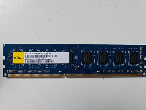 4 GB DDR3 RAM Elixir, Computers en Software, RAM geheugen, Gebruikt, Desktop, 4 GB, DDR3, Ophalen of Verzenden