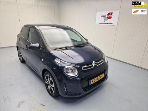 Citroen C1 1.0 VTi Shine Automaat Camera Airco Alu Velgen, Auto's, Citroën, Bedrijf, Te koop, C1, ABS, Achteruitrijcamera, Airbags