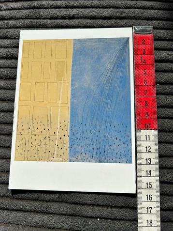 1256. Kunstkaart Jurgen Partenheimer beschikbaar voor biedingen