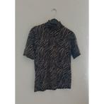 Groen shirt met turtleneck & zebraprint van Jazlyn maat S, Kleding | Dames, T-shirts, Jazlyn, Verzenden, Nieuw, Korte mouw